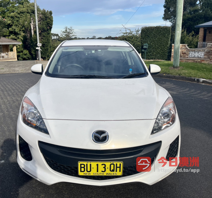 代步马3Mazda3半年rego甩卖